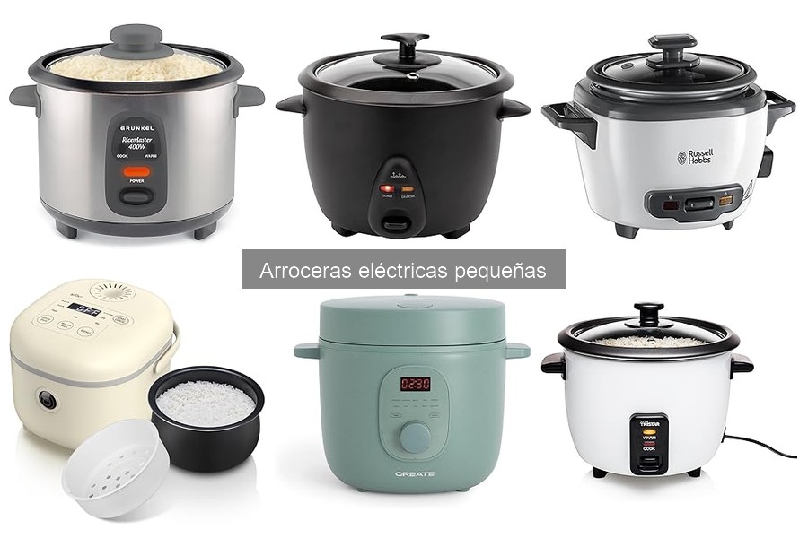 Mejores arroceras eléctricas pequeñas del mercado