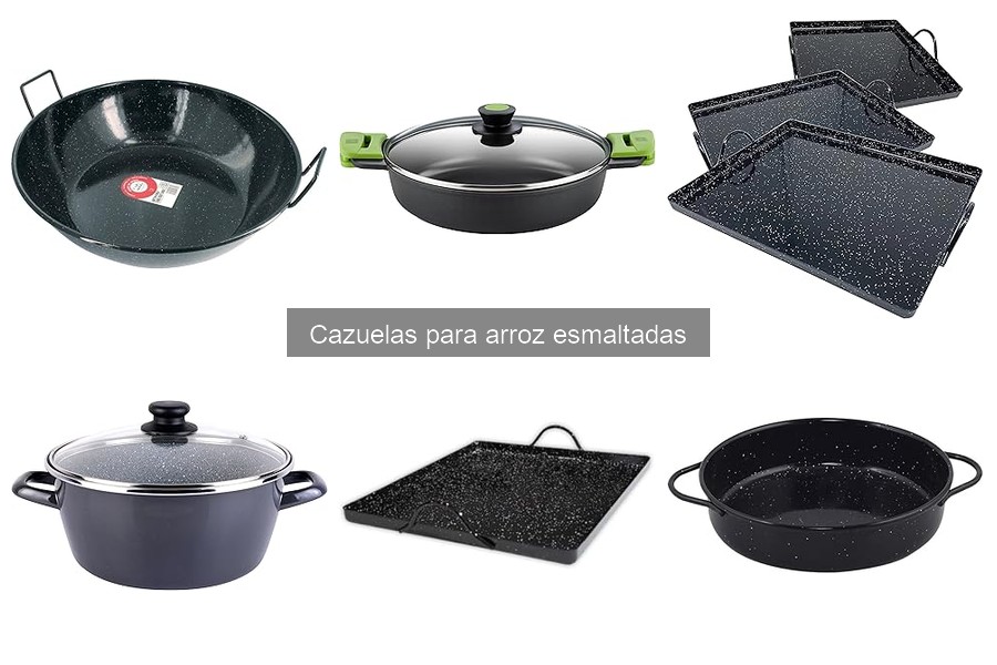 Mejores cazuelas para arroz esmaltadas según usuarios