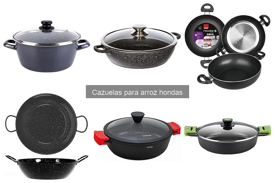 Mejores cazuelas para arroz hondo en 2023: comparativa