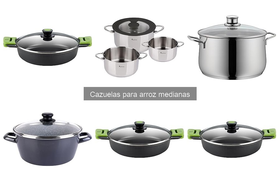 Mejores cazuelas para arroz medianas del 2023: guía de compra