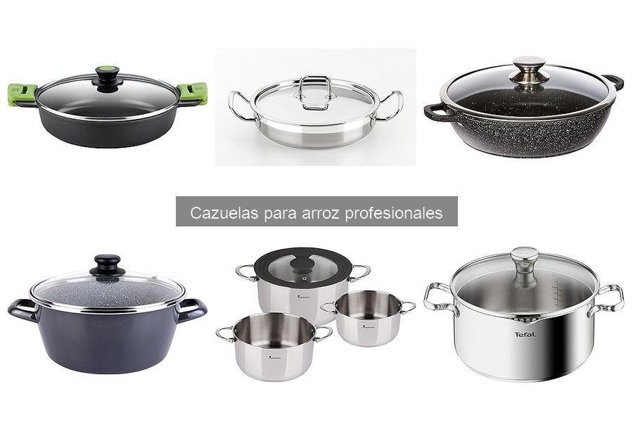 Mejores cazuelas para arroz profesionales: comparativa 2023