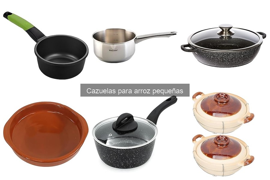 Mejores cazuelas pequeñas para arroz: comparativa 2023
