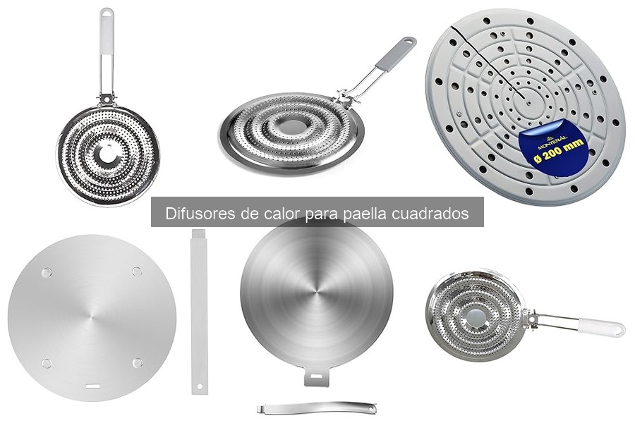 Mejores difusores de calor para paella cuadrada en 2023