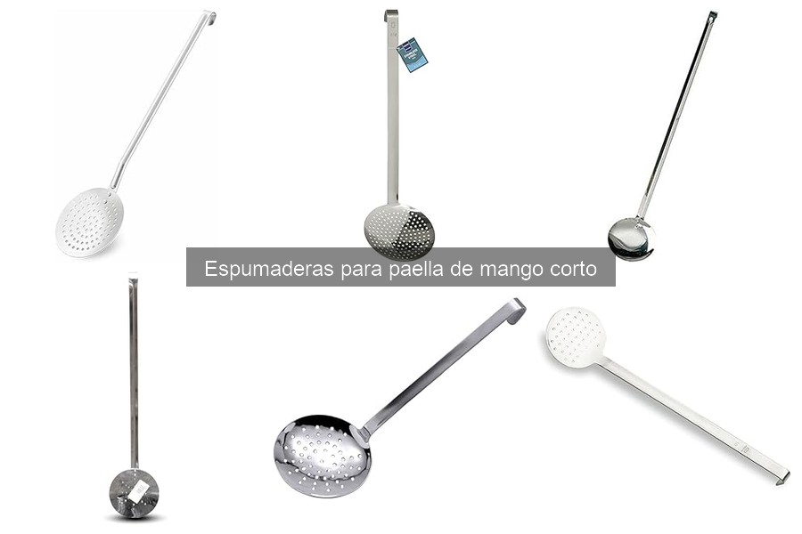 Mejores espumaderas de mango corto para cocineros principiantes