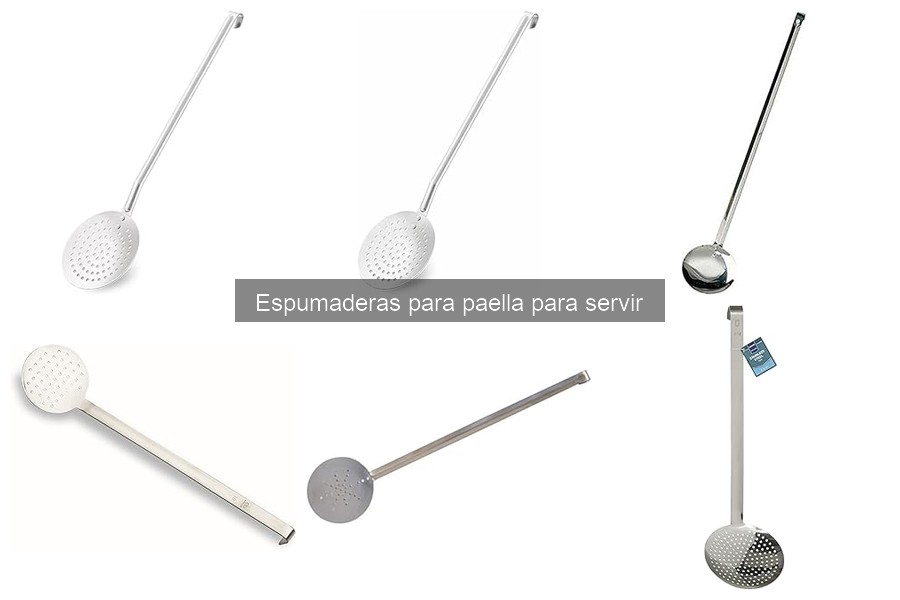 Mejores espumaderas para paella en Amazon (comparativa)