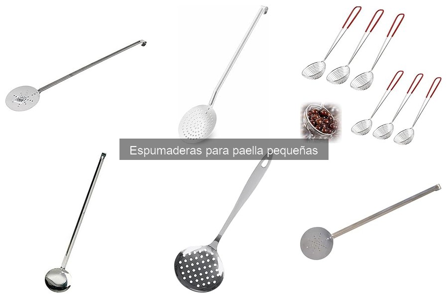 Mejores espumaderas pequeñas para paella en 2023