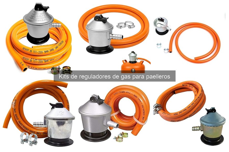 Mejores kits de reguladores de gas para paelleros en 2023