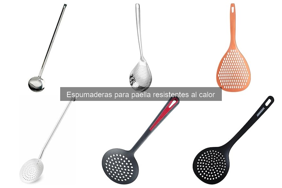 Mejores lugares para comprar espumaderas para paella calidad-precio