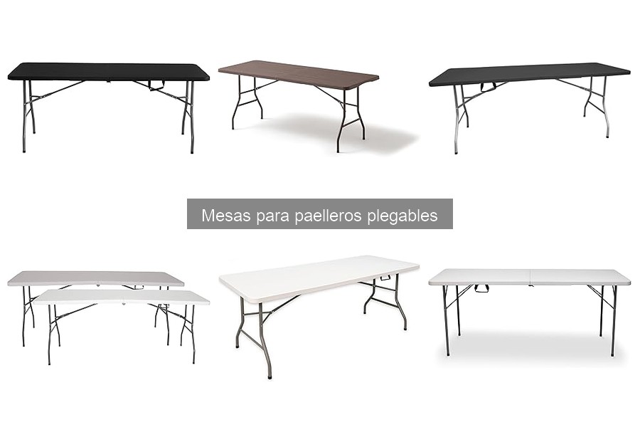 Mejores lugares para comprar mesas para paelleros plegables