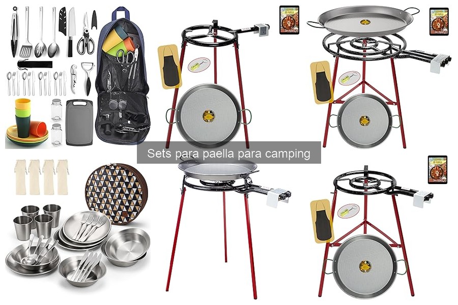 Mejores lugares para comprar sets de paella para camping