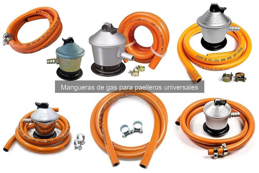Mejores mangueras de gas para paelleros del mercado