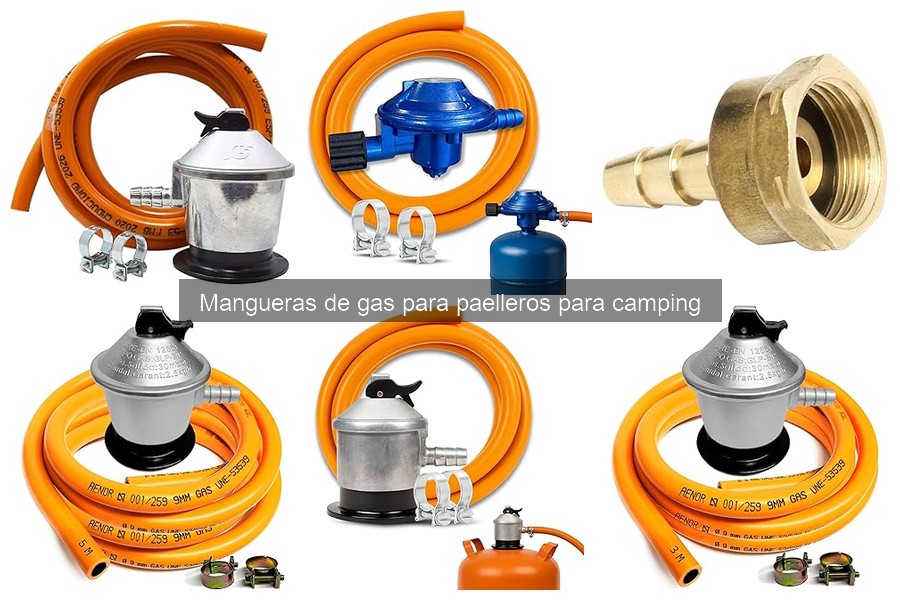 Mejores mangueras de gas para paelleros en camping