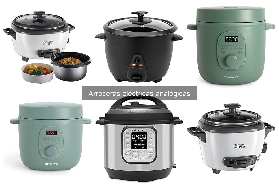 Mejores marcas de arroceras eléctricas analógicas 2023