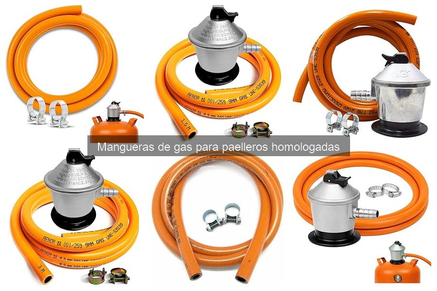 Mejores marcas de mangueras de gas para paelleros homologadas