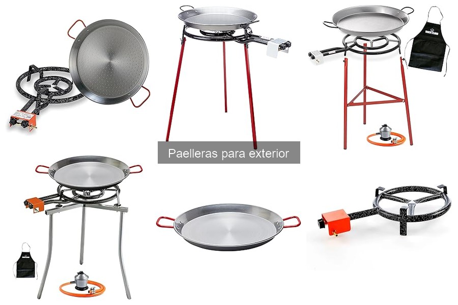 Mejores marcas de paelleras para exterior en 2023