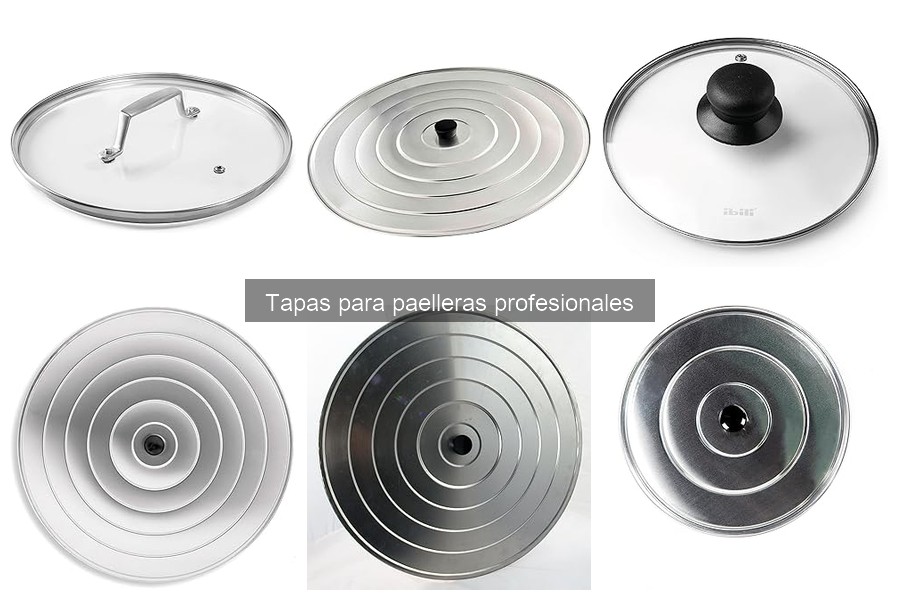 Mejores marcas de tapas para paelleras profesionales