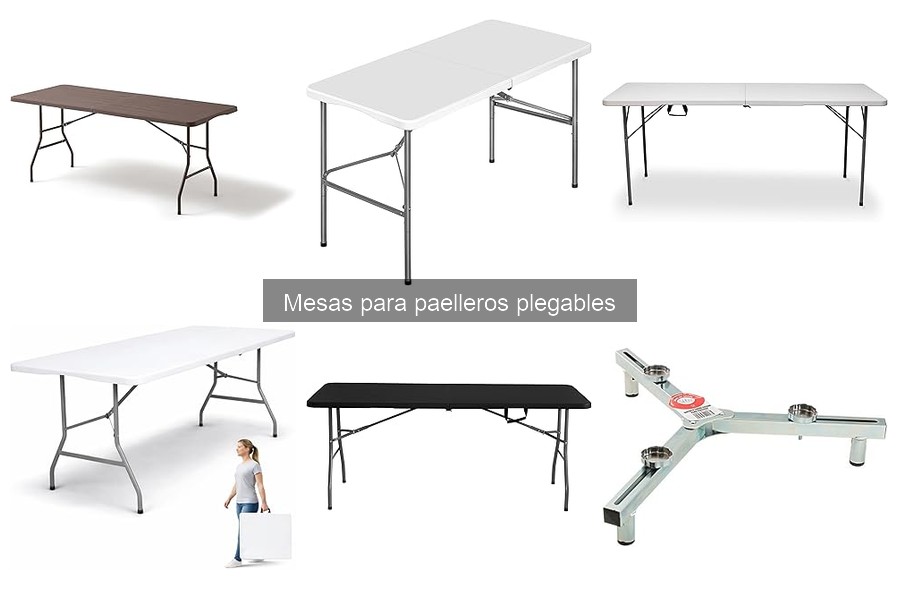 Mejores mesas para paelleros plegables: guía de selección