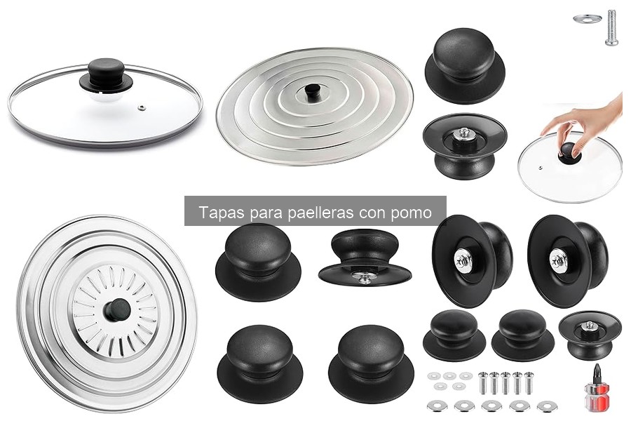 Mejores ofertas de tapas para paelleras con pomo online