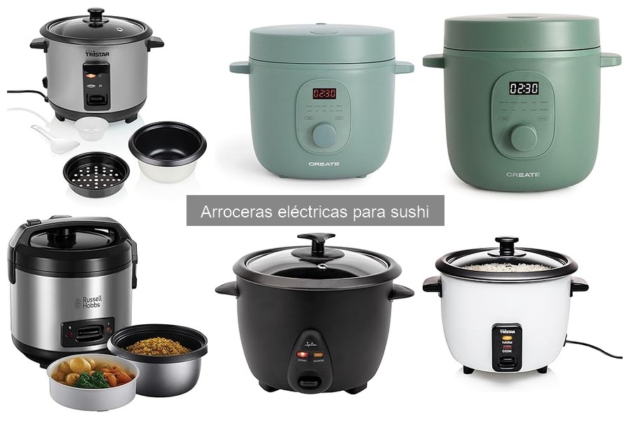 Mejores ofertas en arroceras eléctricas para sushi
