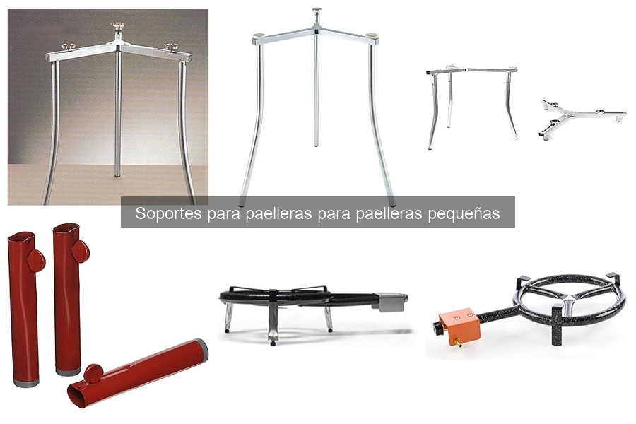 Mejores ofertas en soportes para paelleras pequeñas