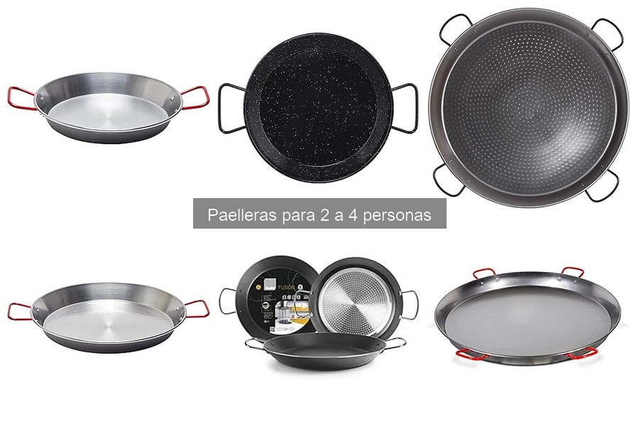 Mejores paelleras para 2 a 4 personas en 2023