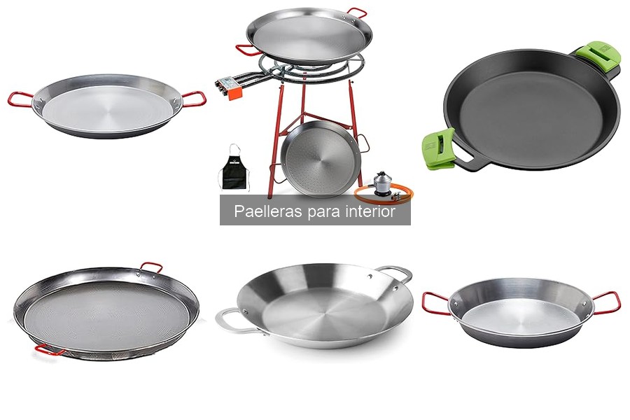 Mejores paelleras para cocina interior 2023: comparativa