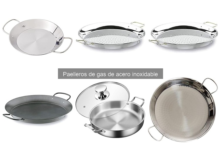 Mejores paelleros de gas de acero inoxidable para principiantes