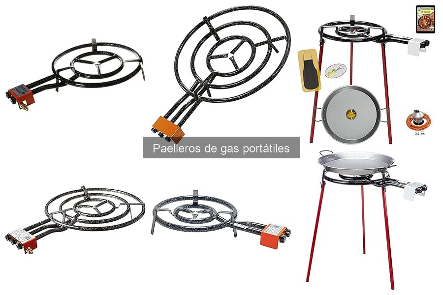 Mejores paelleros de gas portátiles para camping 2023