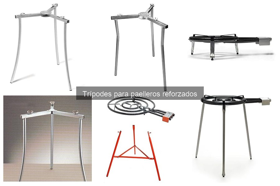 Mejores precios de trípodes para paelleros reforzados