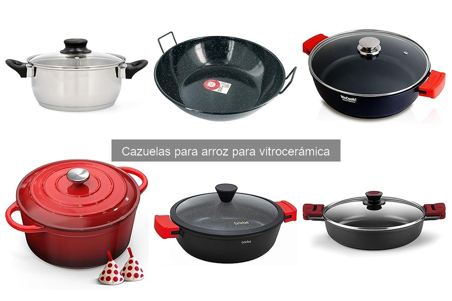 Mejores precios y dónde comprar cazuelas para arroz vitrocerámica