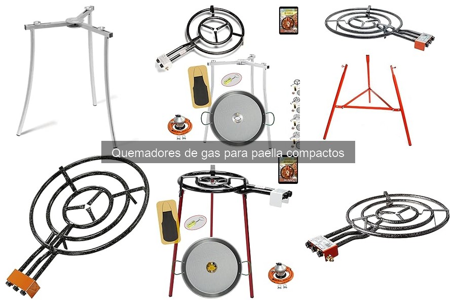 Mejores quemadores de gas compactos para paelleras