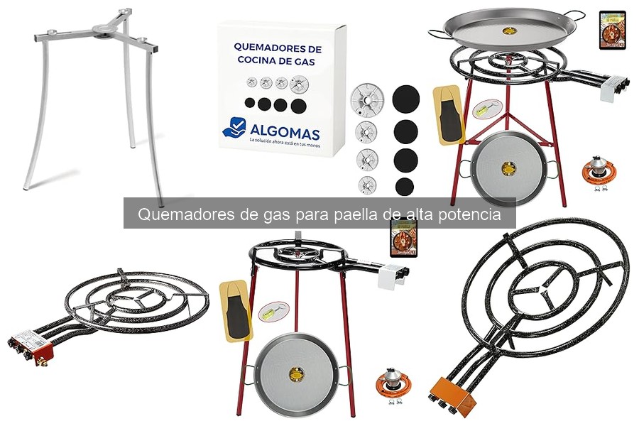 Mejores quemadores de gas para paella: comparativa 2023
