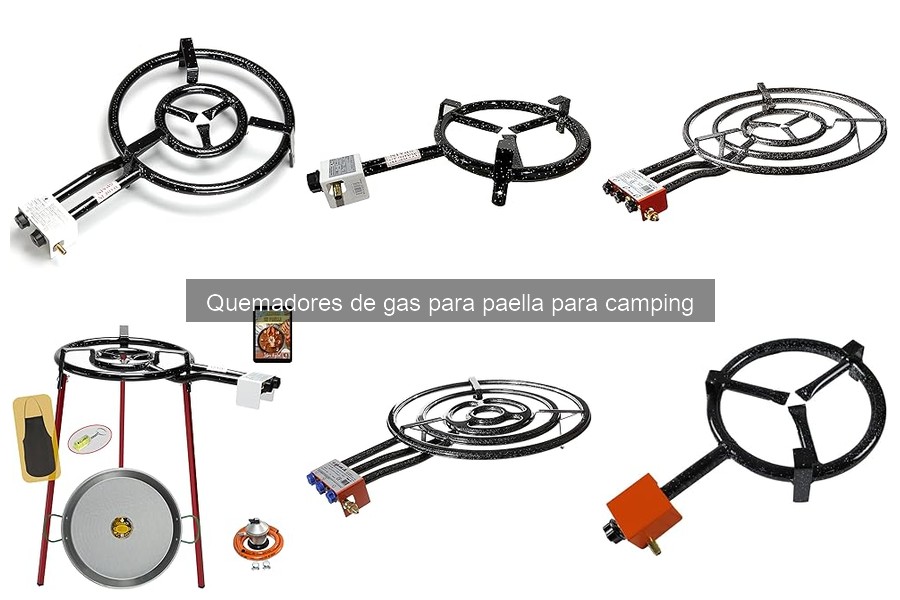 Mejores quemadores de gas para paella de camping 2023