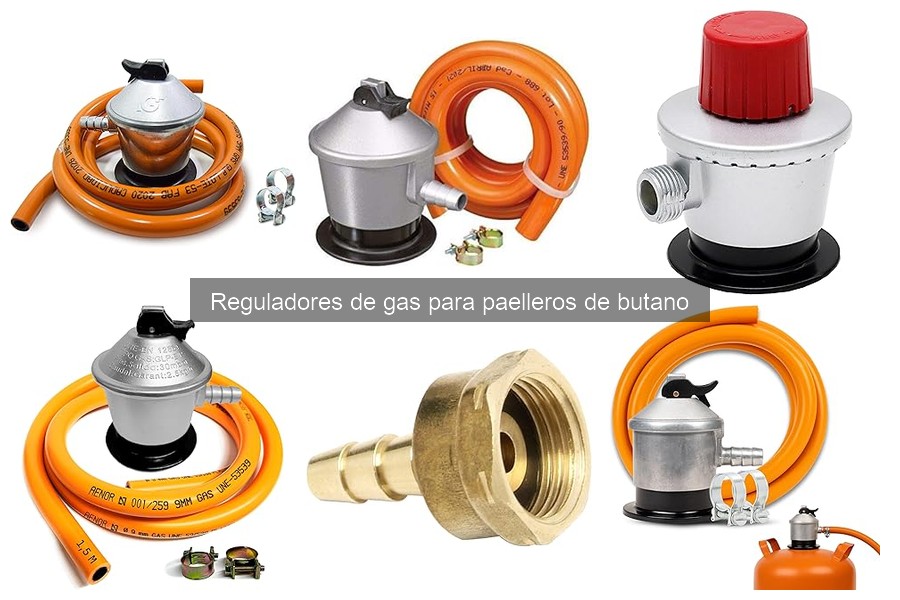 Mejores reguladores de gas para paelleros de butano