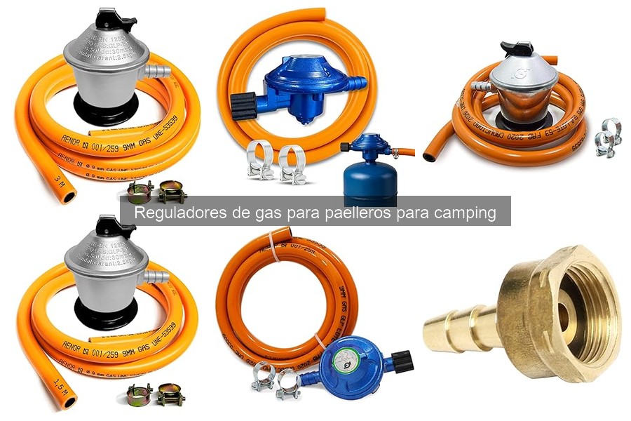 Mejores reguladores de gas para paelleros de camping