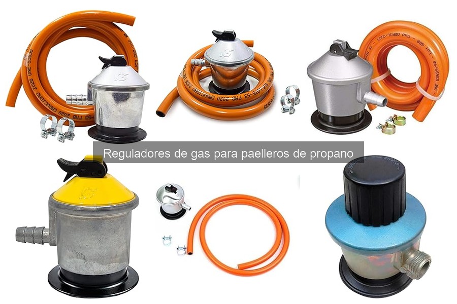 Mejores reguladores de gas para paelleros de propano