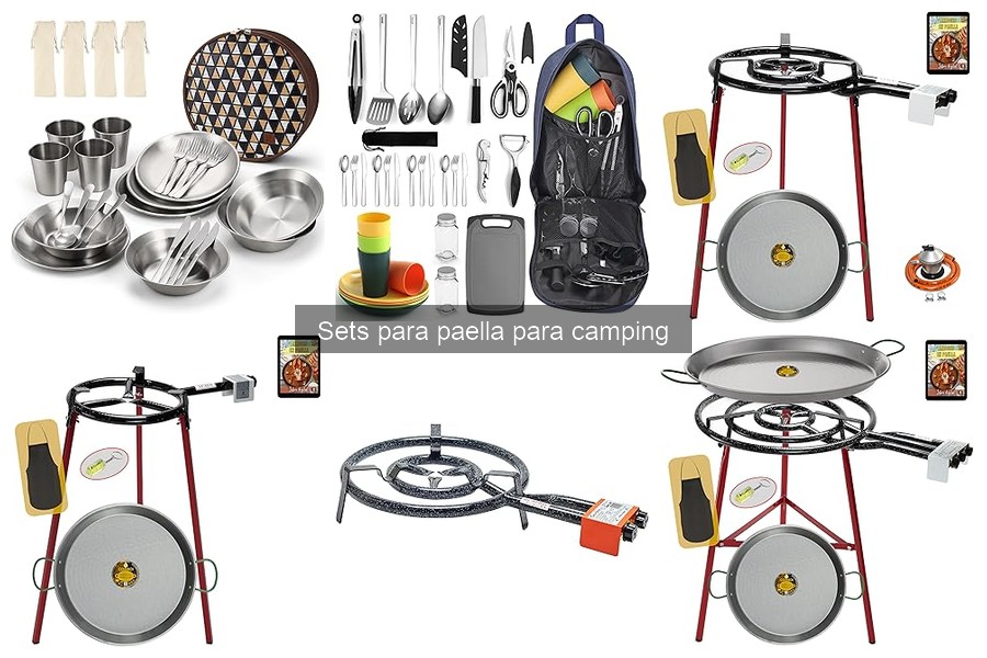 Mejores sets de paella para camping en 2023