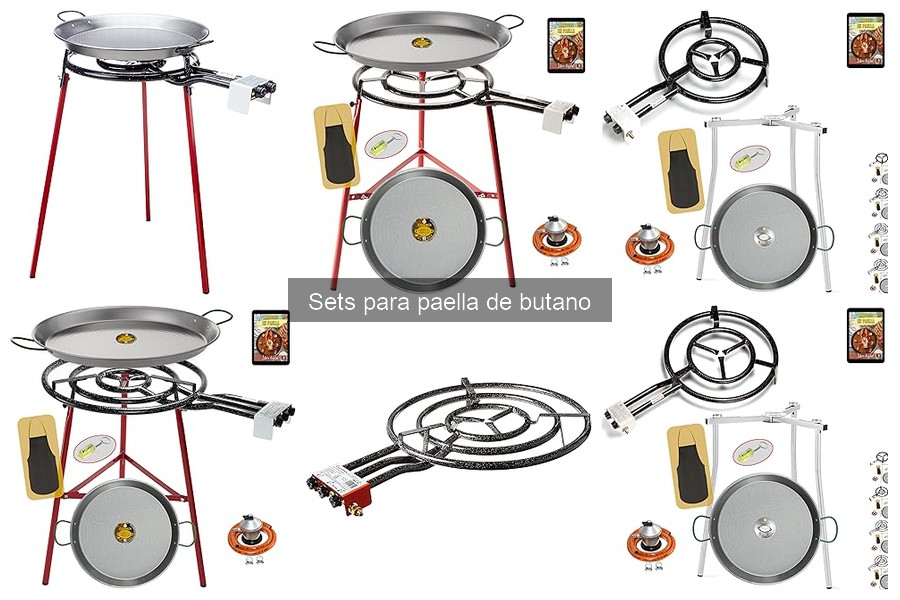 Mejores sets para paella de butano en 2023: Comparativa
