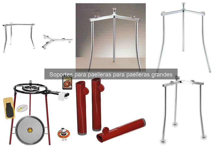 Mejores soportes para paelleras grandes baratos