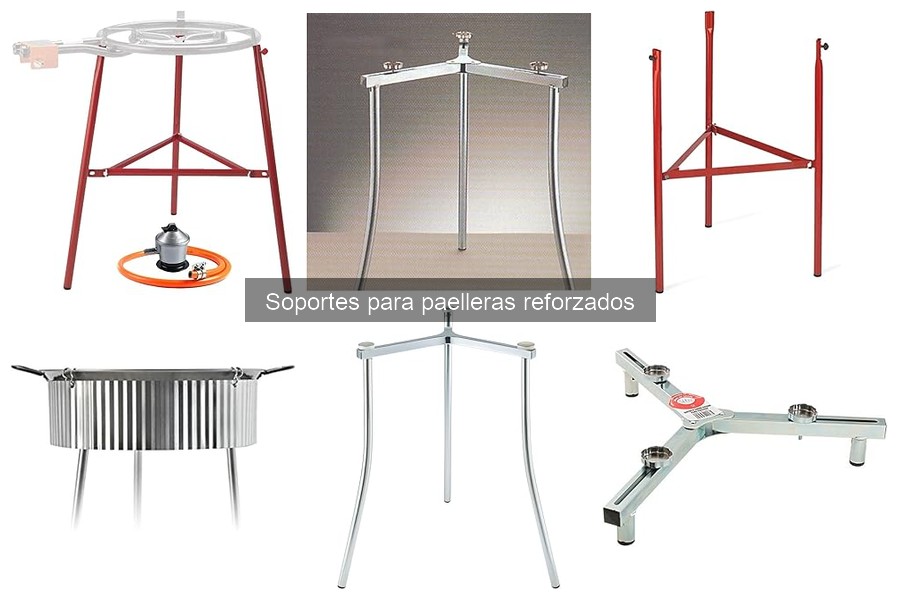 Mejores soportes para paelleras reforzados: comparativa y guía
