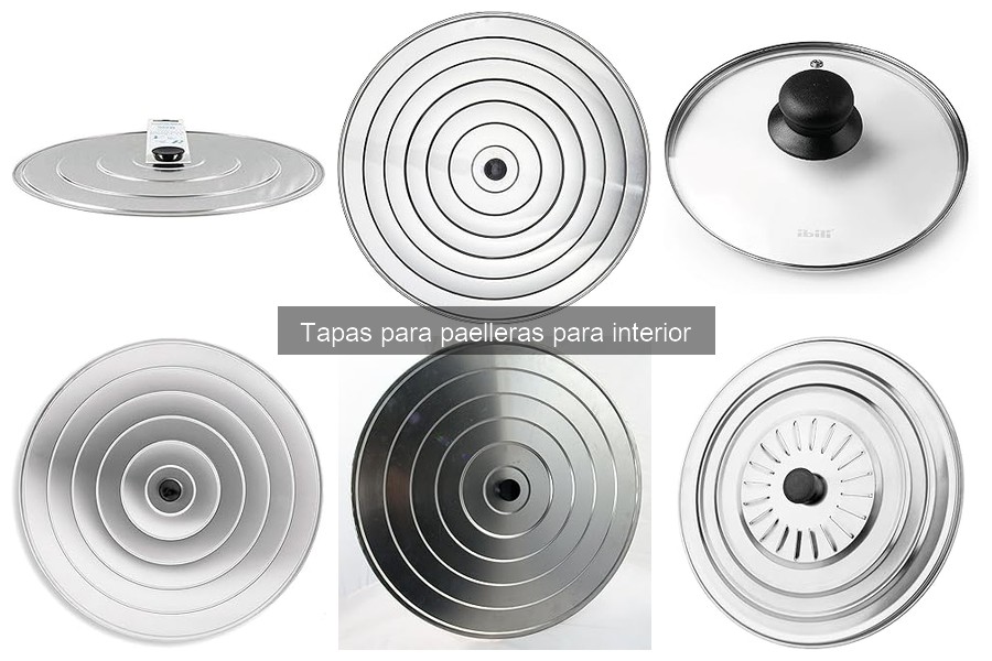 Mejores tapas para paelleras según la receta