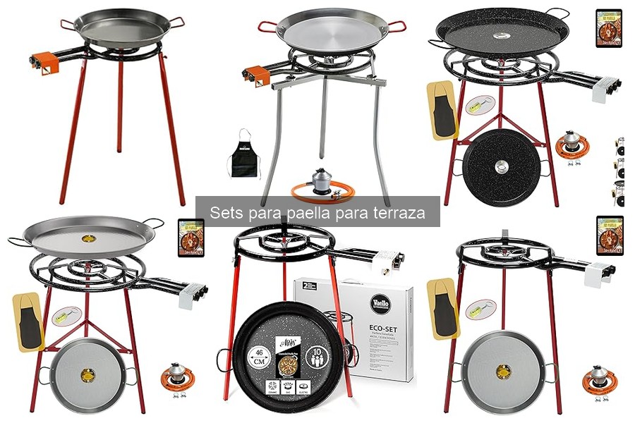 Mejores temporadas para usar un set de paella en la terraza