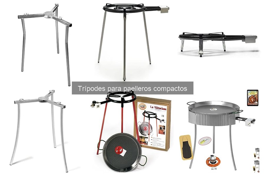 Mejores trípodes para paelleros compactos en 2023