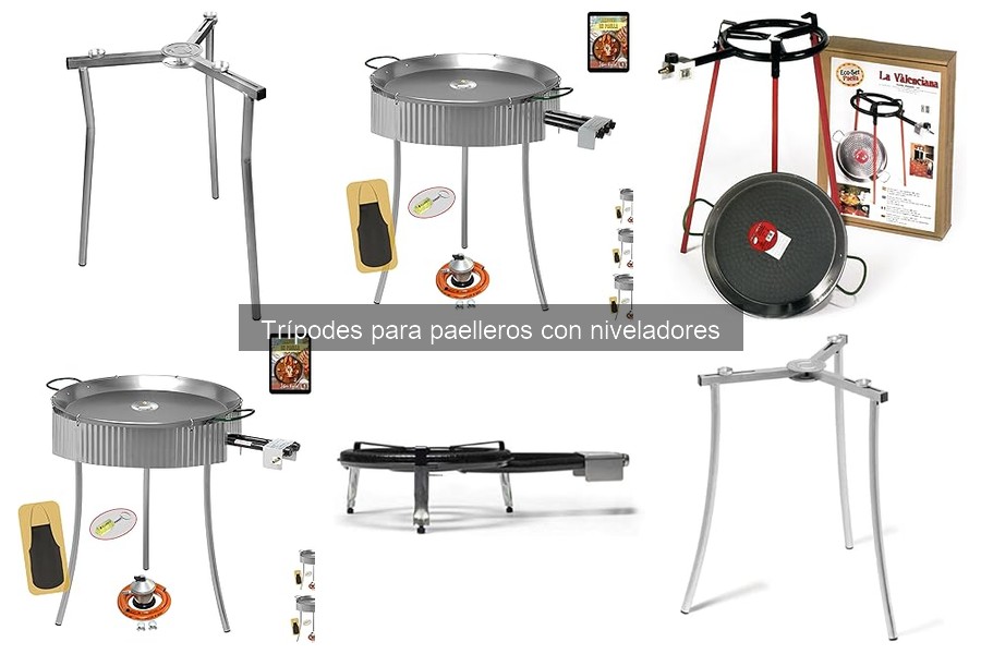 Mejores trípodes para paelleros en 2024: comparativa y precios