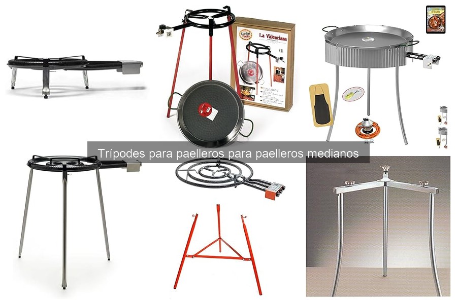 Mejores trípodes para paelleros medianos en 2023