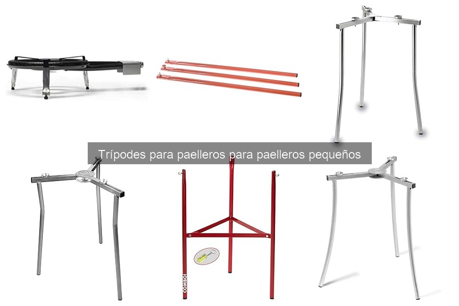 Mejores trípodes para paelleros pequeños: Comparativa y Opiniones