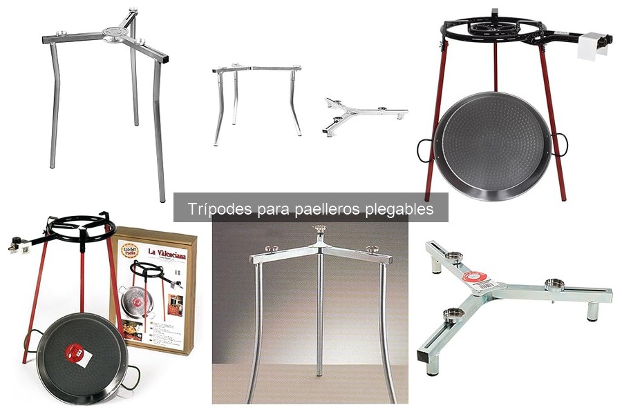 Mejores trípodes para paelleros plegables en 2023