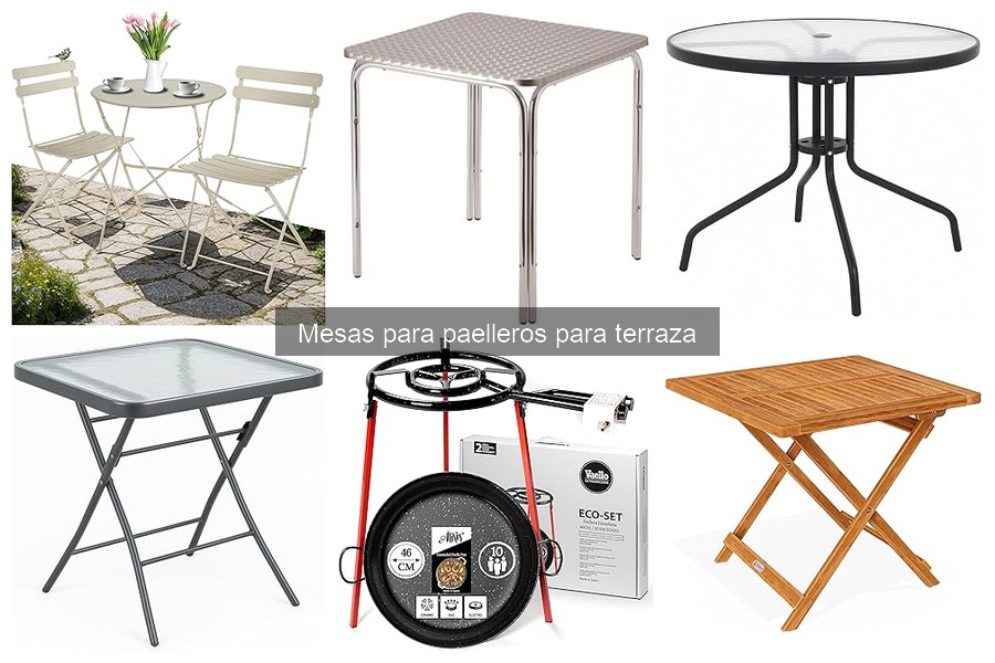 Mesa para paelleros: características y beneficios esenciales