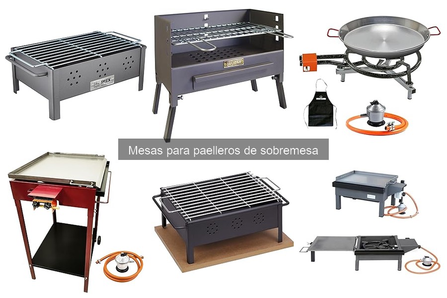 Mesa para paelleros de sobremesa: ¿Qué es y cómo funciona?