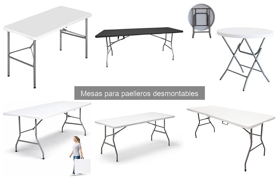 Mesas para Paelleros Desmontables: Características y Ventajas
